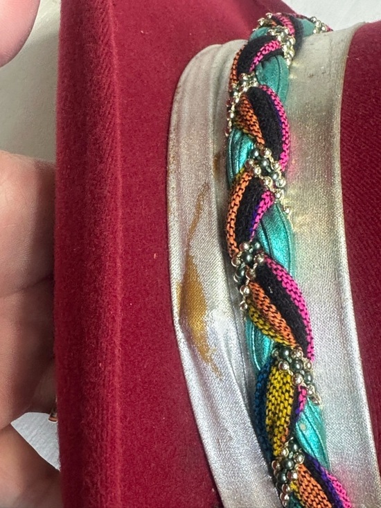 Vintage 90s ARLOP Red Western Hat – Fiesta / Southwestern Statement Piece main image 7